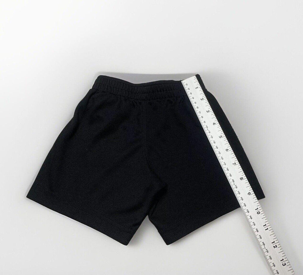 Pantalones cortos Nike de jersey elásticos negros para niños de 3 a 3 años