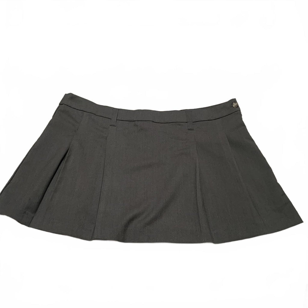 Minifalda plisada gris para mujer, talla XL, colección Conscious de H&amp;M, W42