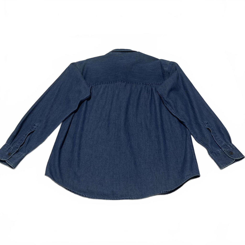 Camisa vaquera clásica VTG de los años 90 de Bill Robinson para hombre, talla M, fabricada en Hong Kong.