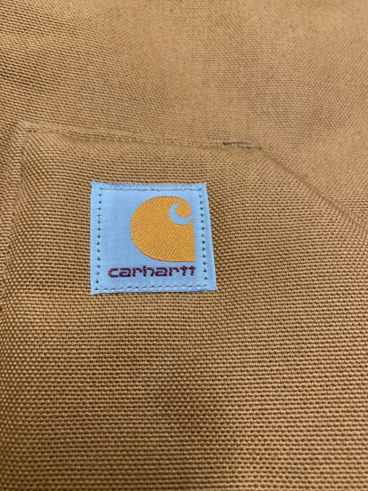 Chaleco de trabajo acolchado Carhartt para hombre, talla pequeña, marrón, corte relajado, OV0001-M