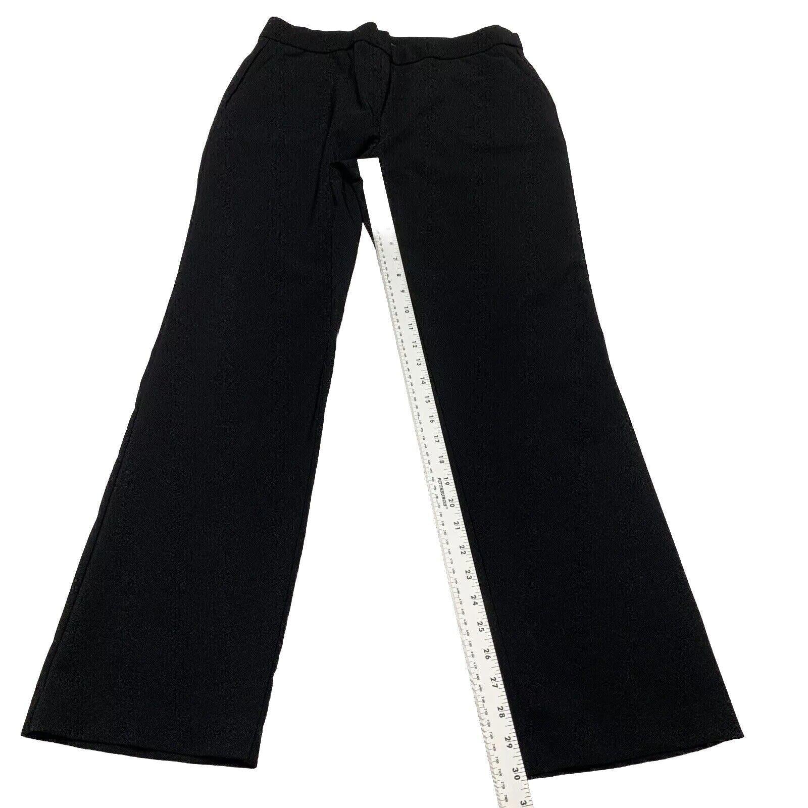 Pantalones negros de pierna recta Jules &amp; Leopold para mujer, talla mediana