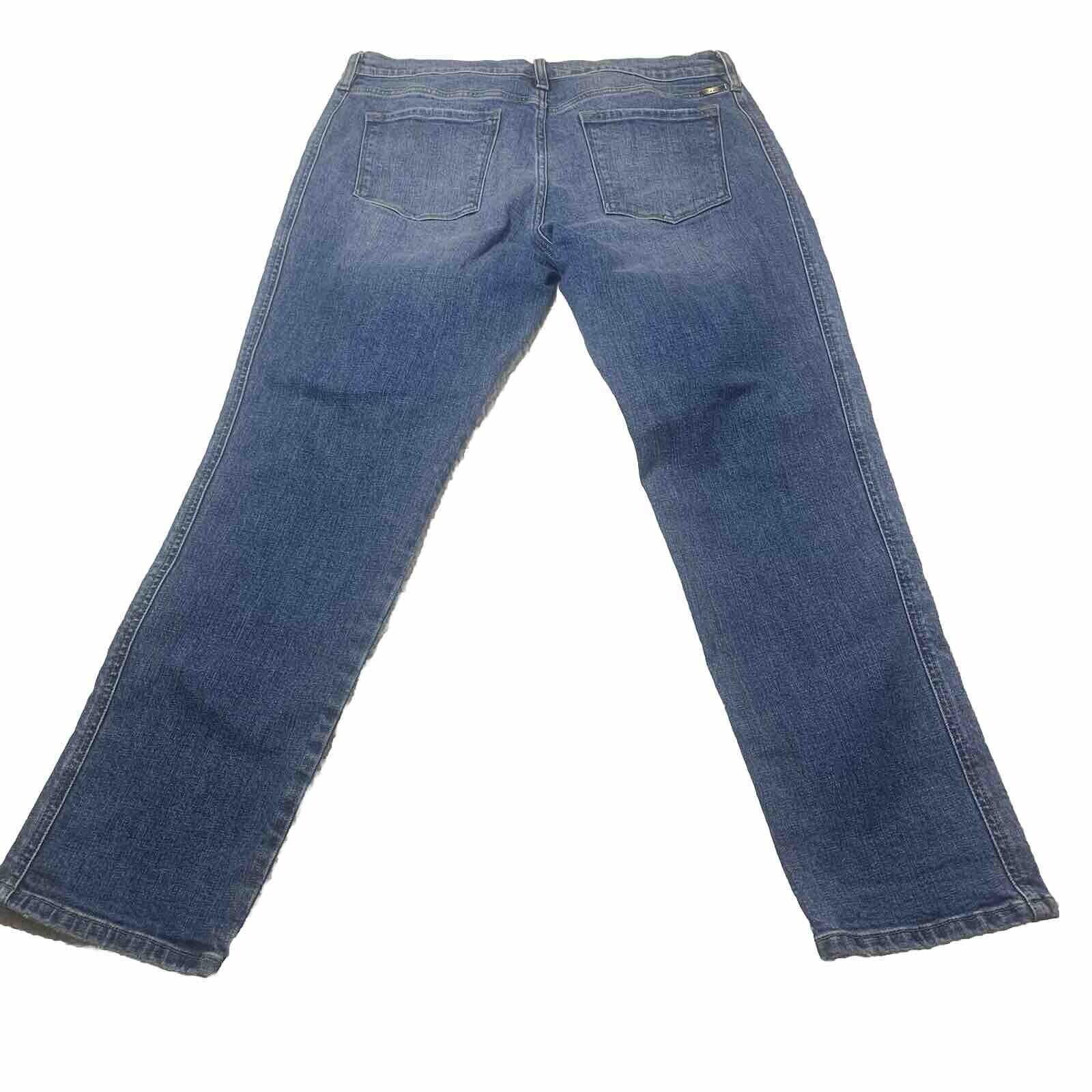 Jeans Kancan para mujer, talla 13.30, azul, desgastado, pierna recta