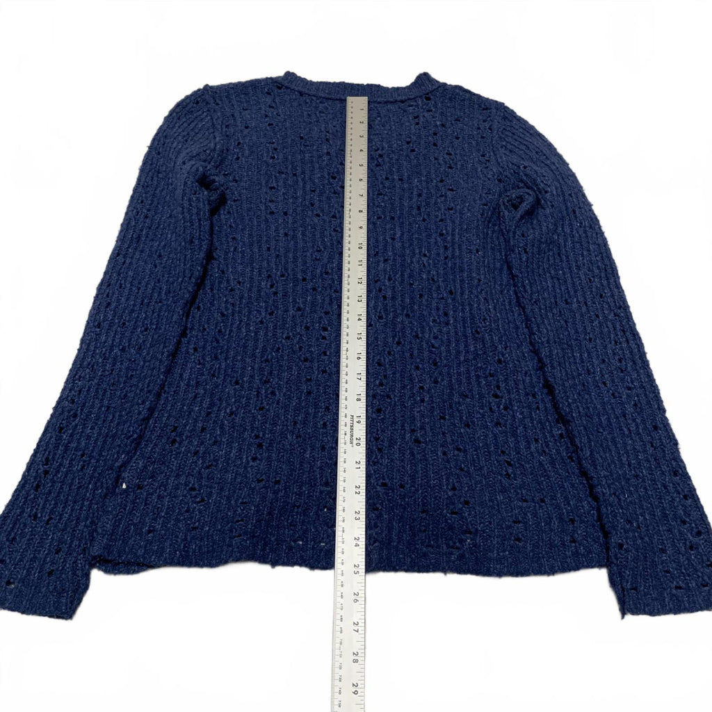 Suéter de punto de manga larga azul para mujer talla L de Free People