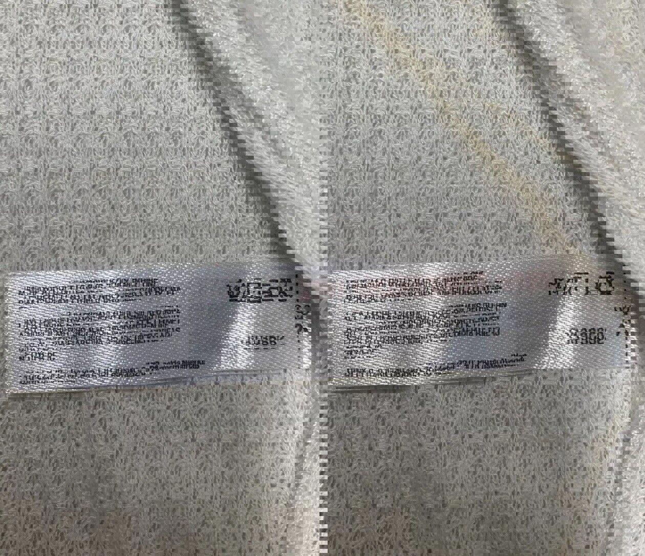 Top de capas de punto gofre extragrande color marfil para mujer de Out From Under UO XS con abertura