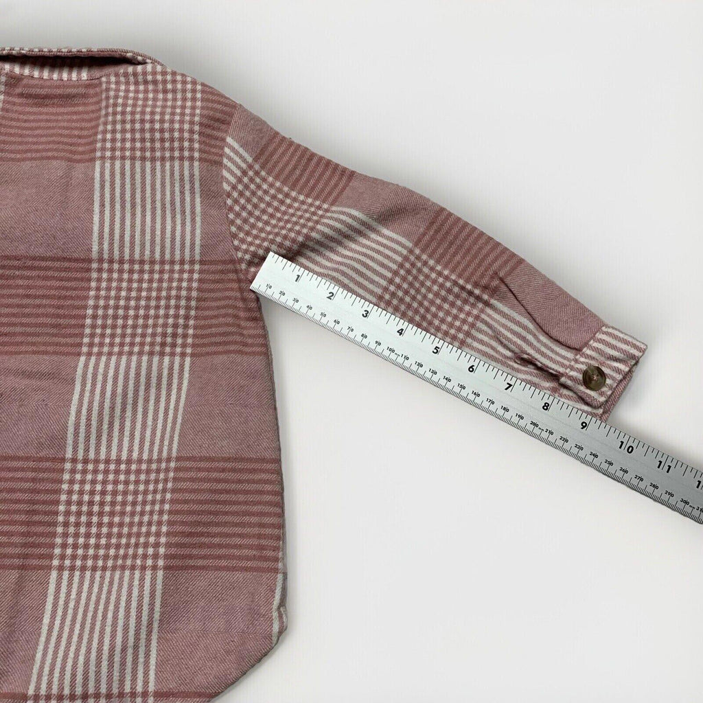 Camisa de franela rosa rosa de 3T para niña pequeña Little Lass