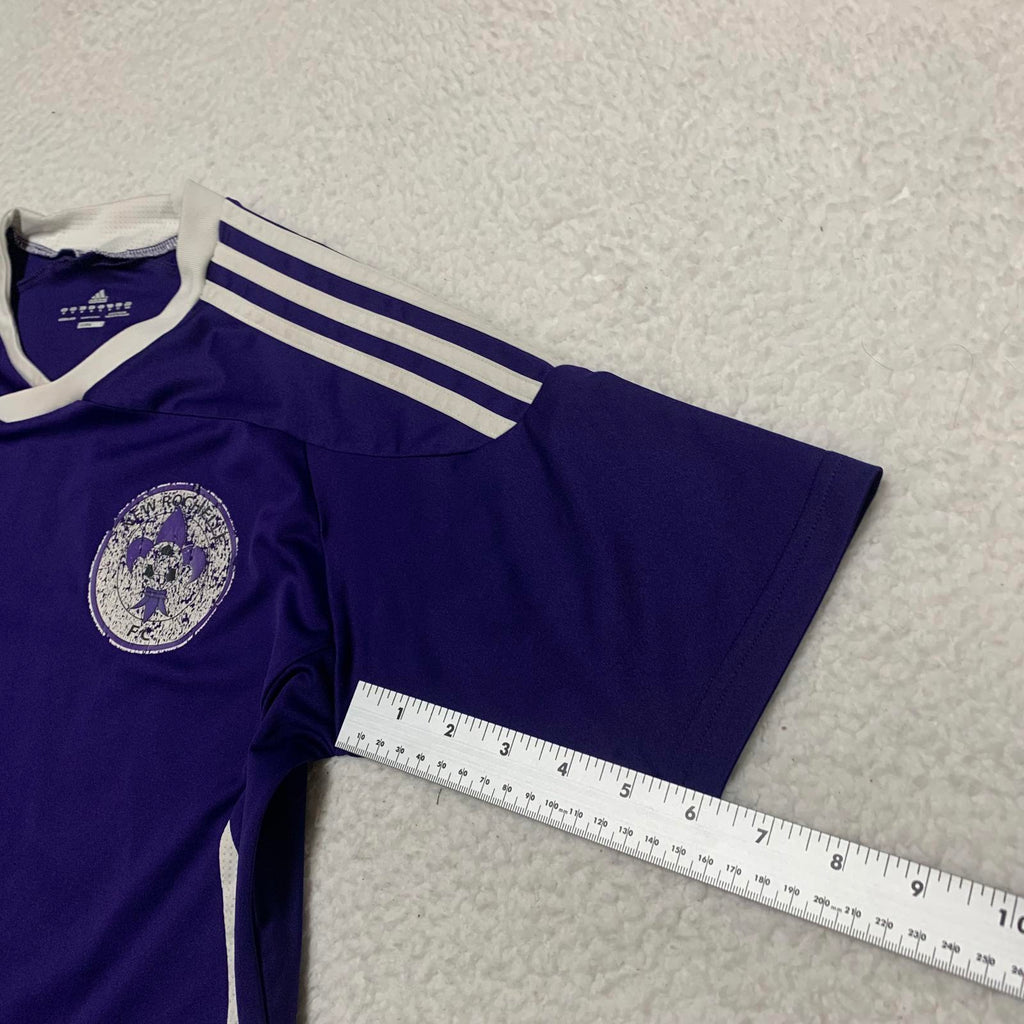 Adidas Clima Cool Men's Medium Purple Soccer Jersey