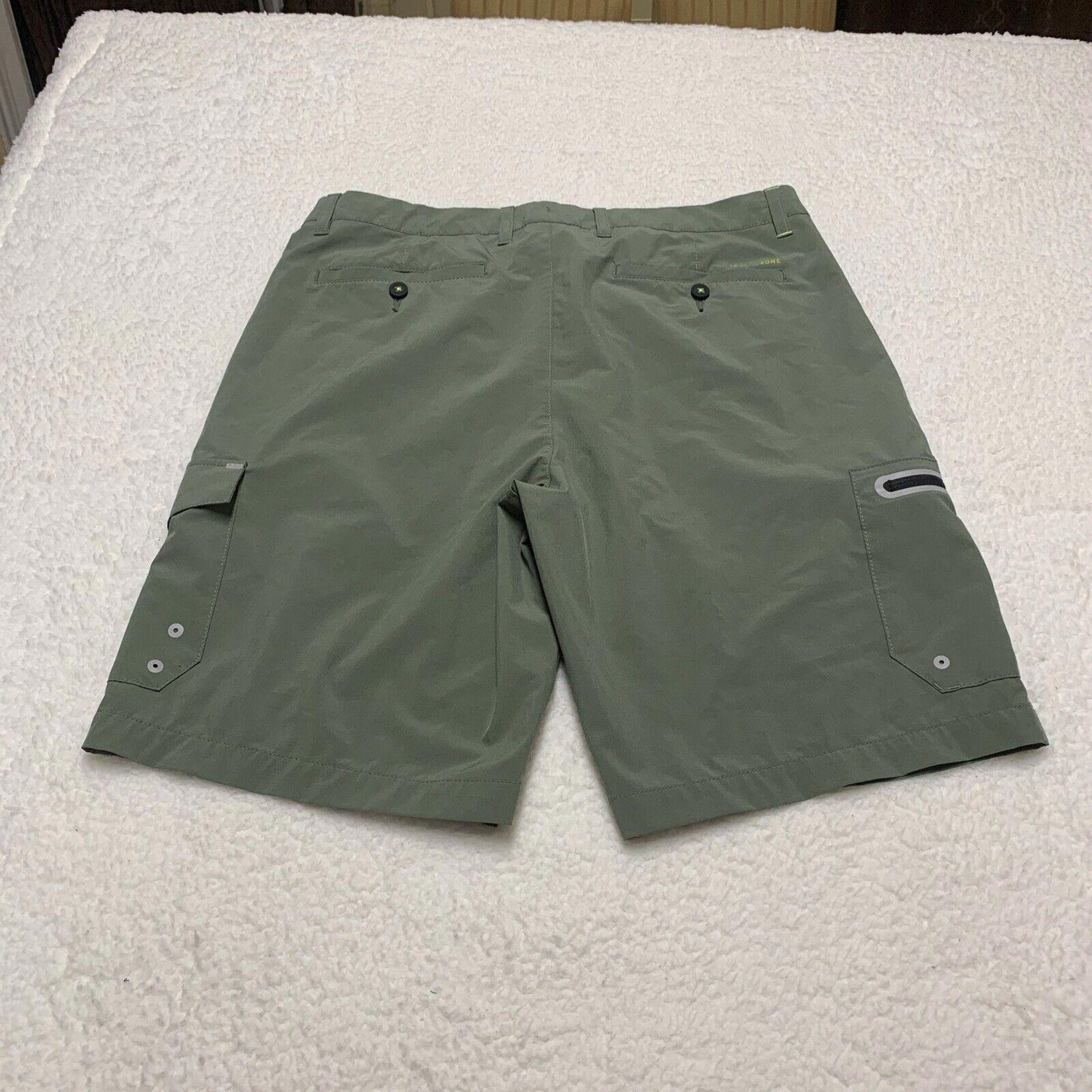 Tommy Bahama Island Zone Army Green Men's Shorts Size 34 Golf Shorts