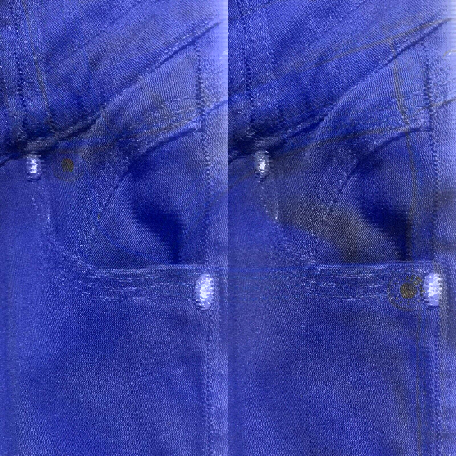 C est Toi Jeans para mujer talla 7 azul juvenil Royal Denim