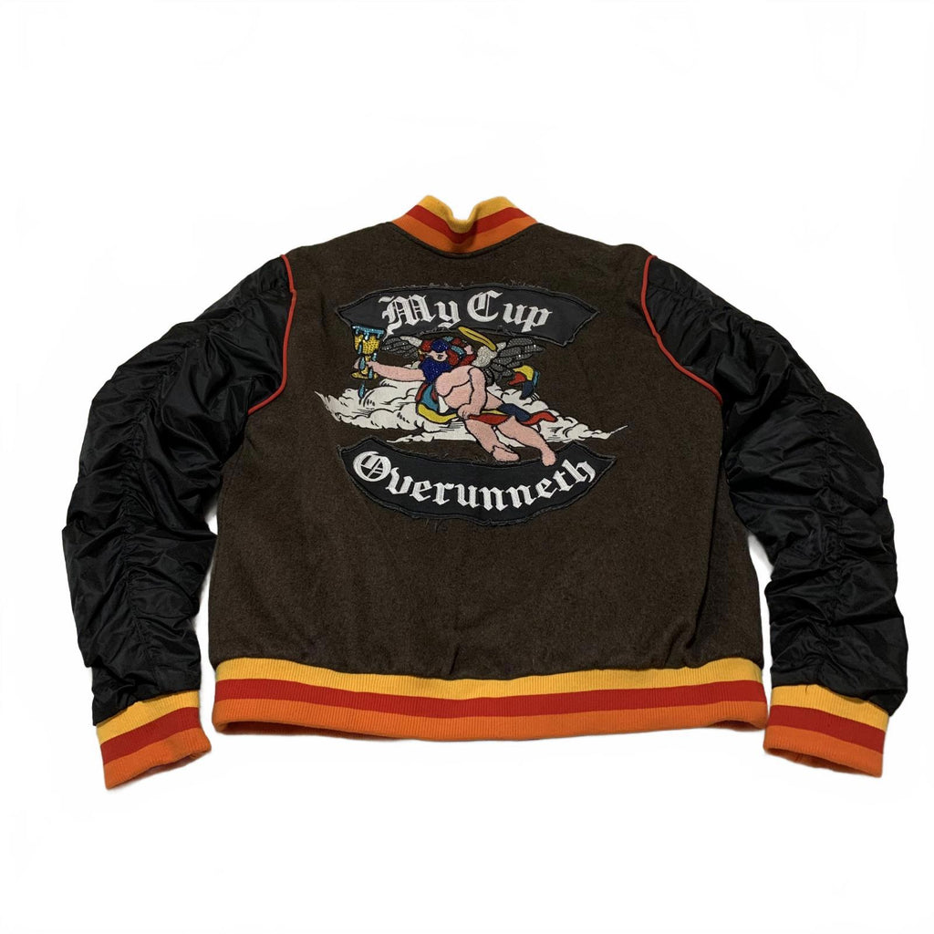 Chaqueta Frost Originals para hombre, talla XL, My Cup Overunneth Graphic Varsity