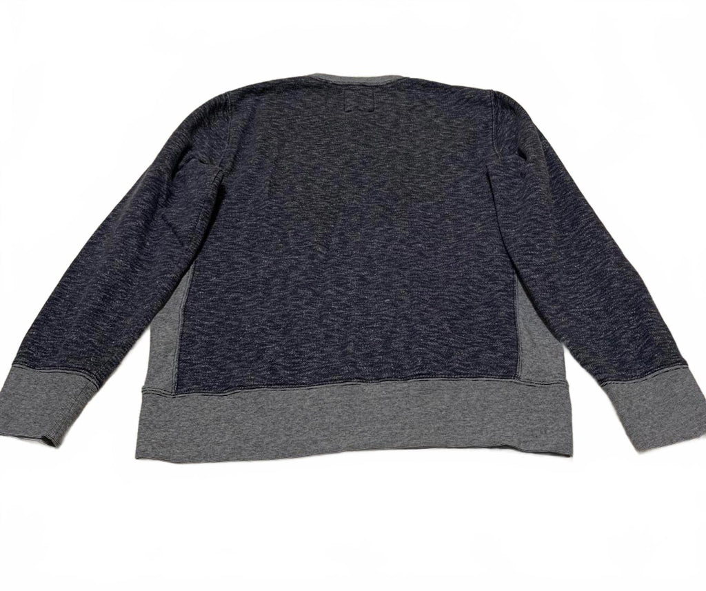 Sudadera de cuello redondo en gris oscuro y claro, talla grande, para hombre de GAP
