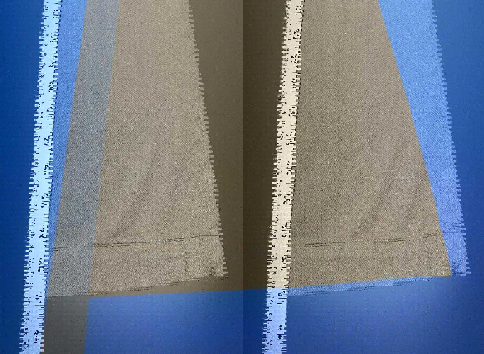 Rolla's Jeans - Vaqueros acampanados beige con botones y pierna abierta para mujer, talla 25