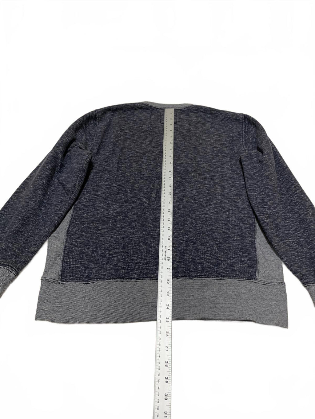 Sudadera de cuello redondo en gris oscuro y claro, talla grande, para hombre de GAP