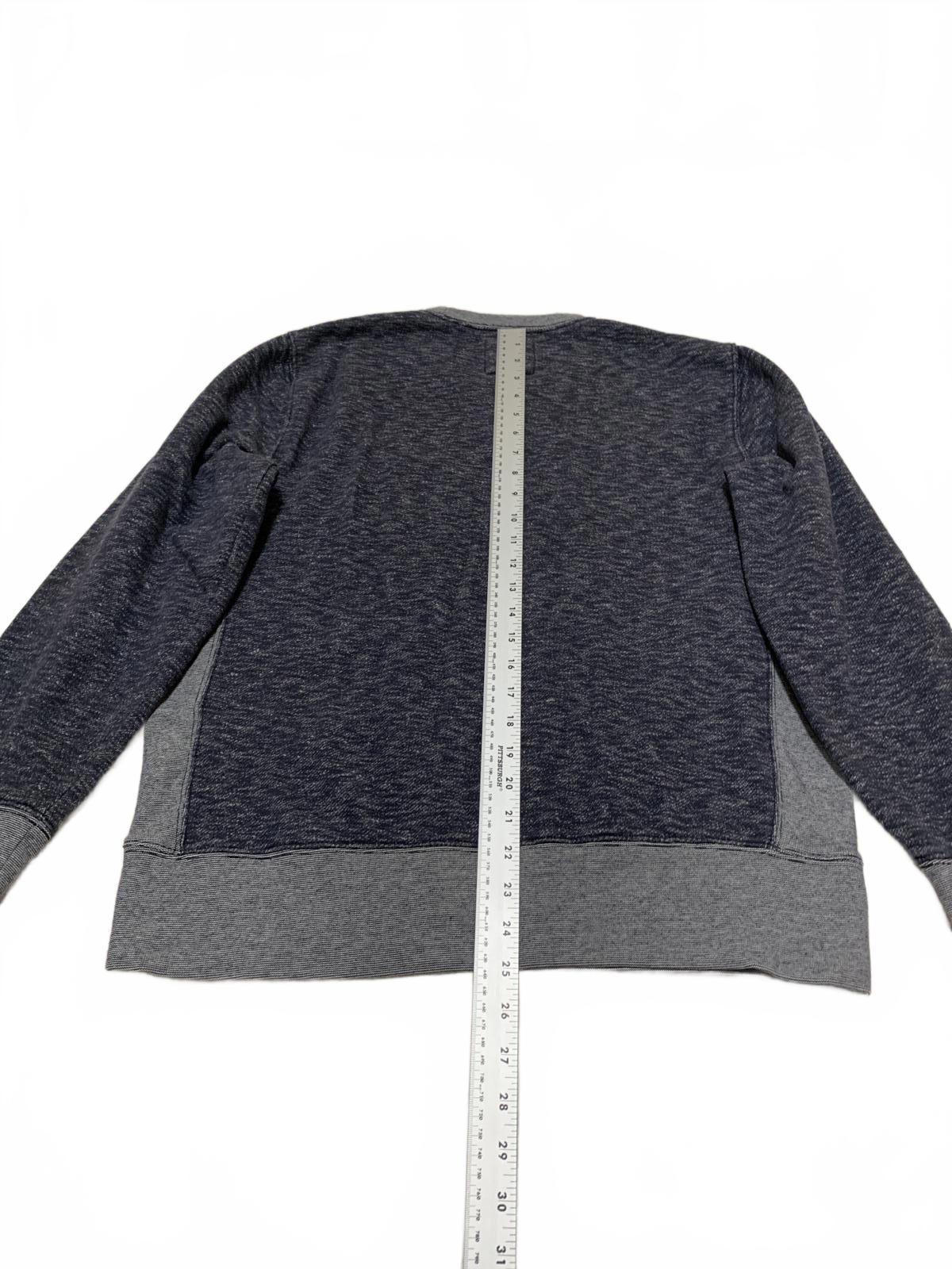 Sudadera de cuello redondo en gris oscuro y claro, talla grande, para hombre de GAP