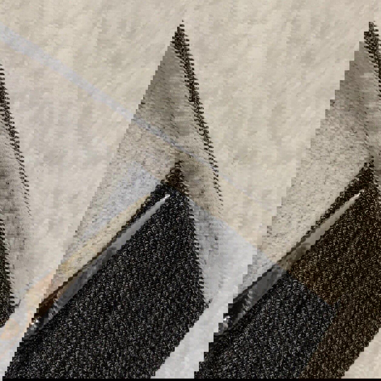 Sudadera con capucha J Crew para mujer, talla M, color negro y gris carbón.