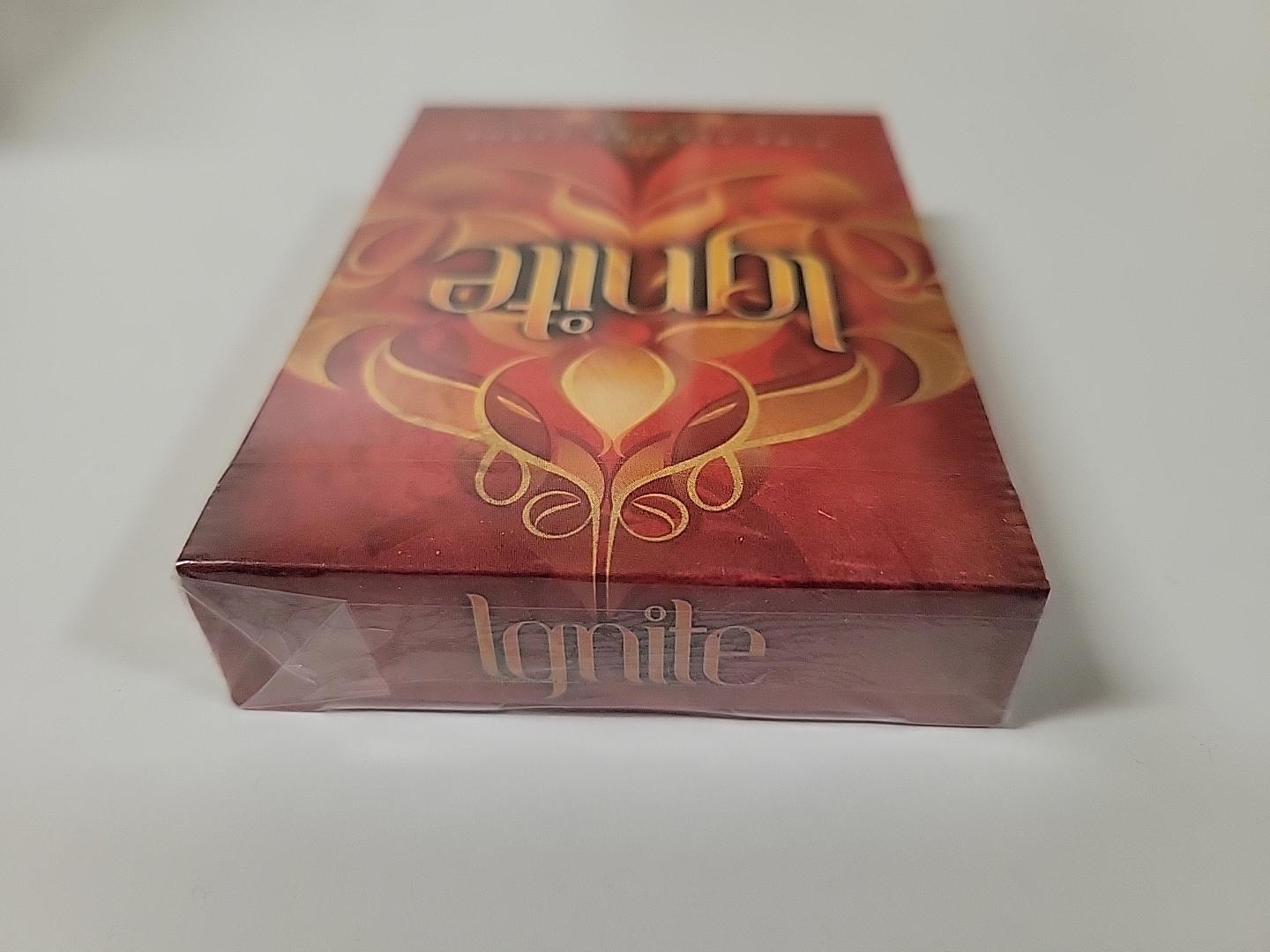 The Ellusionist Ignite Fine Playing Cards Poker Deck Red