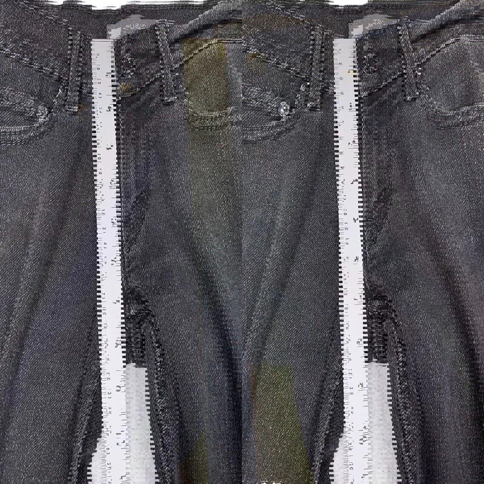 Vaqueros Levi's 524 para niñas, talla 5, negros, ajustados y elásticos.