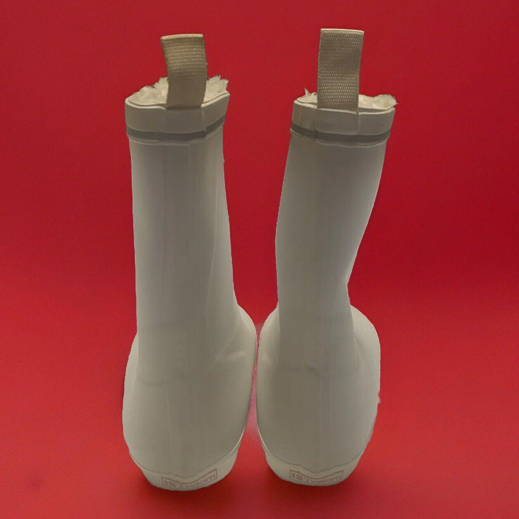 Botas de agua Tretorn Vinter Mayte para mujer, talla 42, con forro polar blanco