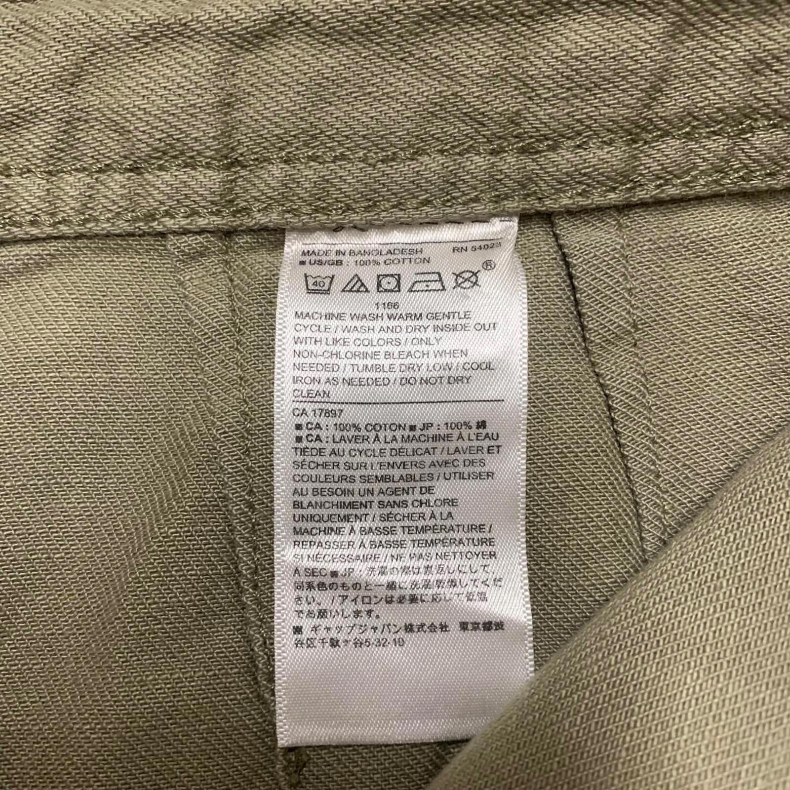 Pantalones cargo Banana Republic para mujer, talla 10, verde oliva, 33,5 x 25 L