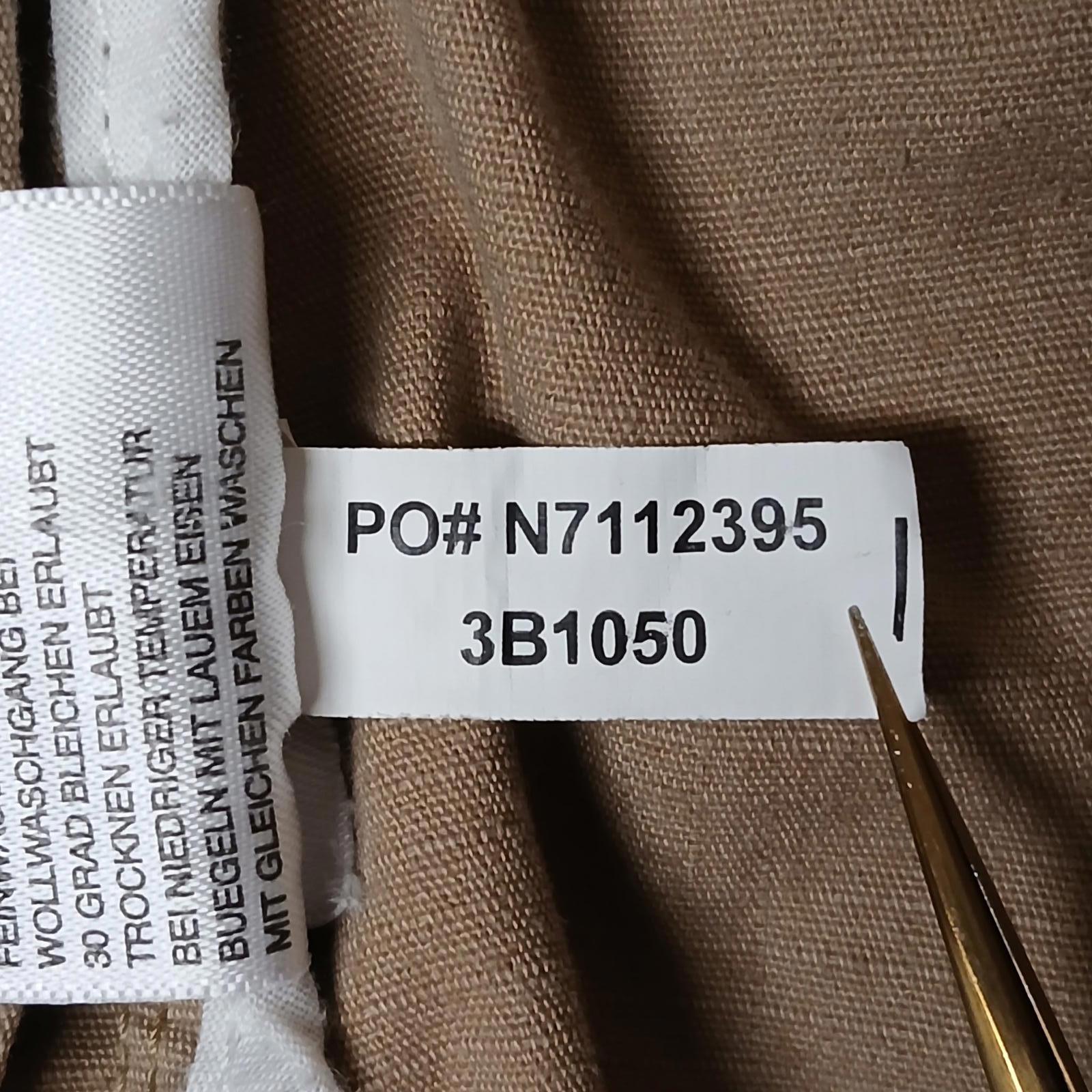 VTG Nautica Jeans Hombres Sz 33/33 Caqui Cargo Shorts India W36