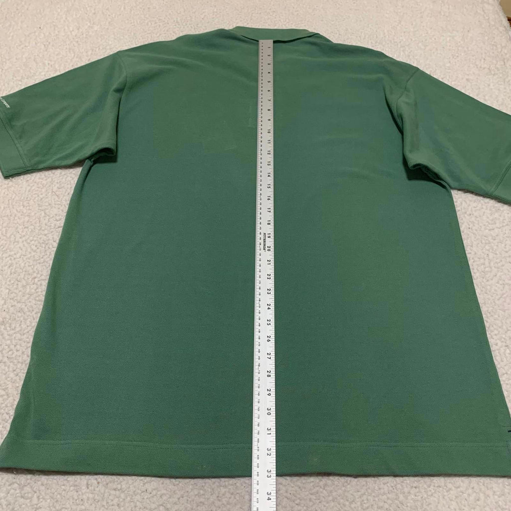 Cutter & Buck Neuberger Lehman Mens Size Large Green Polo Shirt