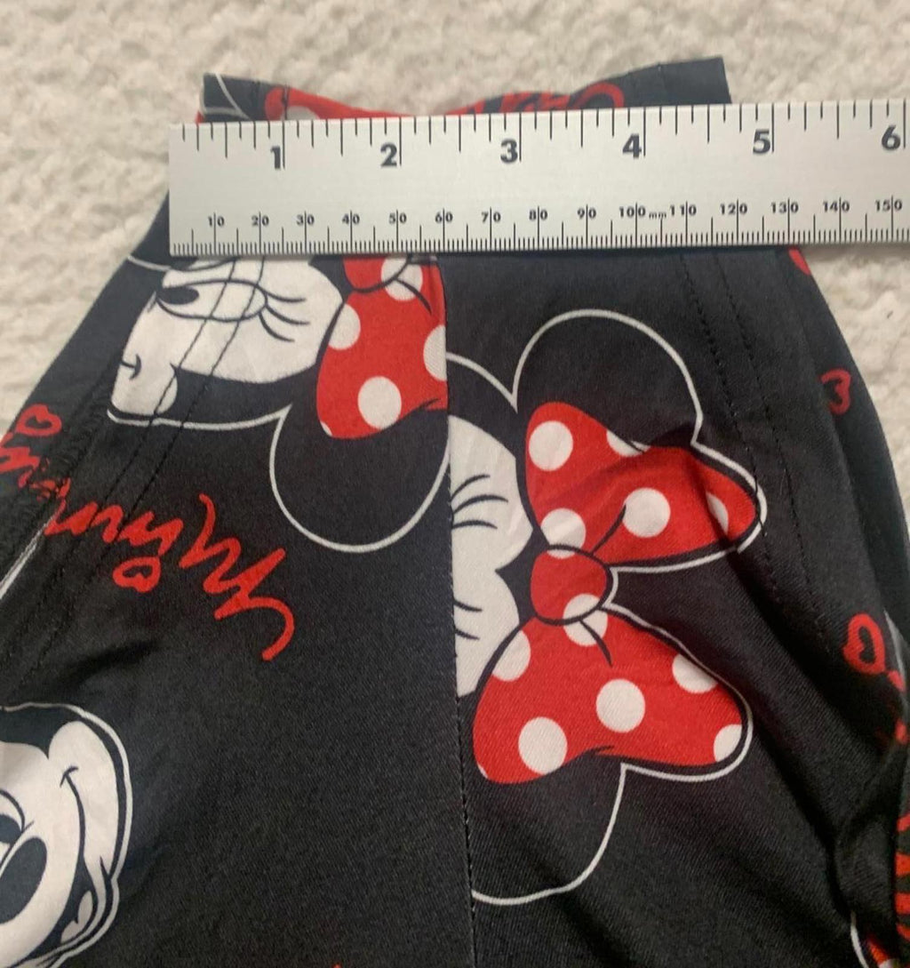 Pantalones cortos casuales de Minnie Mouse de Disney para mujer, talla 3XL