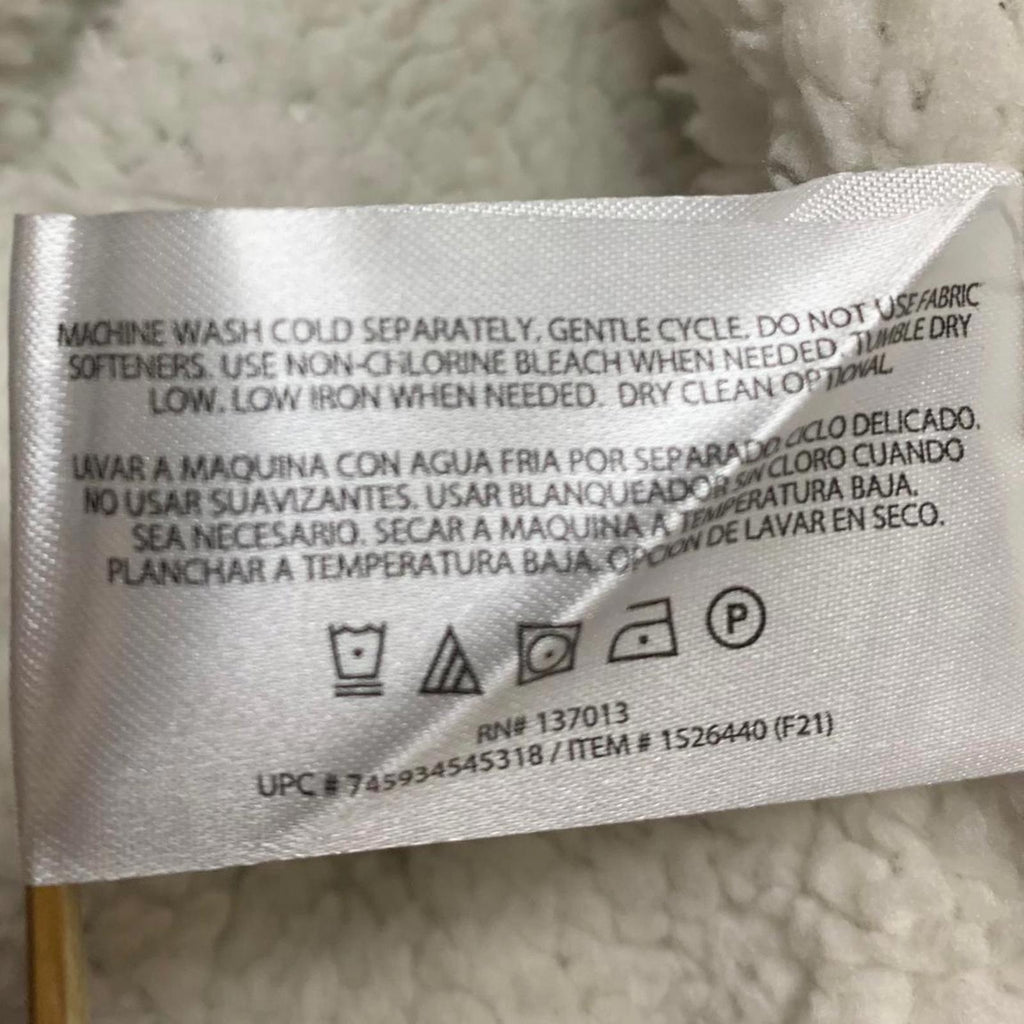 Chaqueta polar azul marino mediana con forro de sherpa de Orvis para hombre