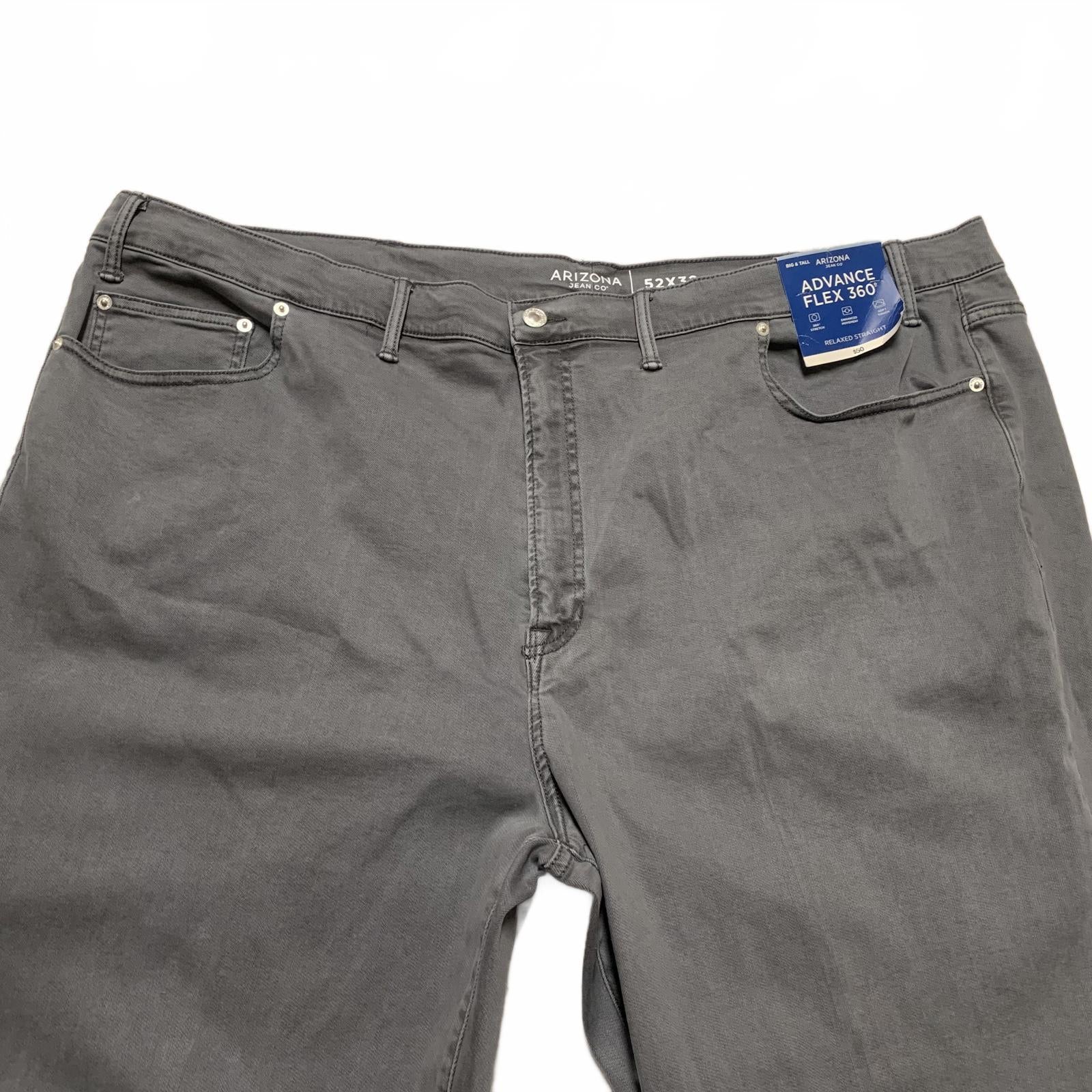 Pantalones rectos holgados Advance Flex 360 de Arizona Jeans Co. para hombre, talla 52x32