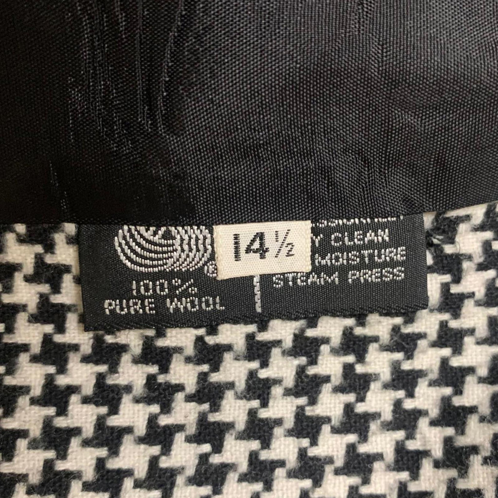 Chaqueta blazer de carrera Jacques New York Paris para mujer, talla 14 1/2, de lana, años 80, EE. UU.