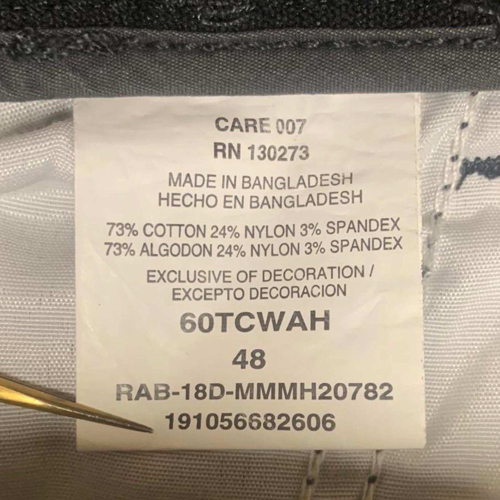 Pantalones cortos cargo grises Wrangler para hombre, talla 48, talla 49