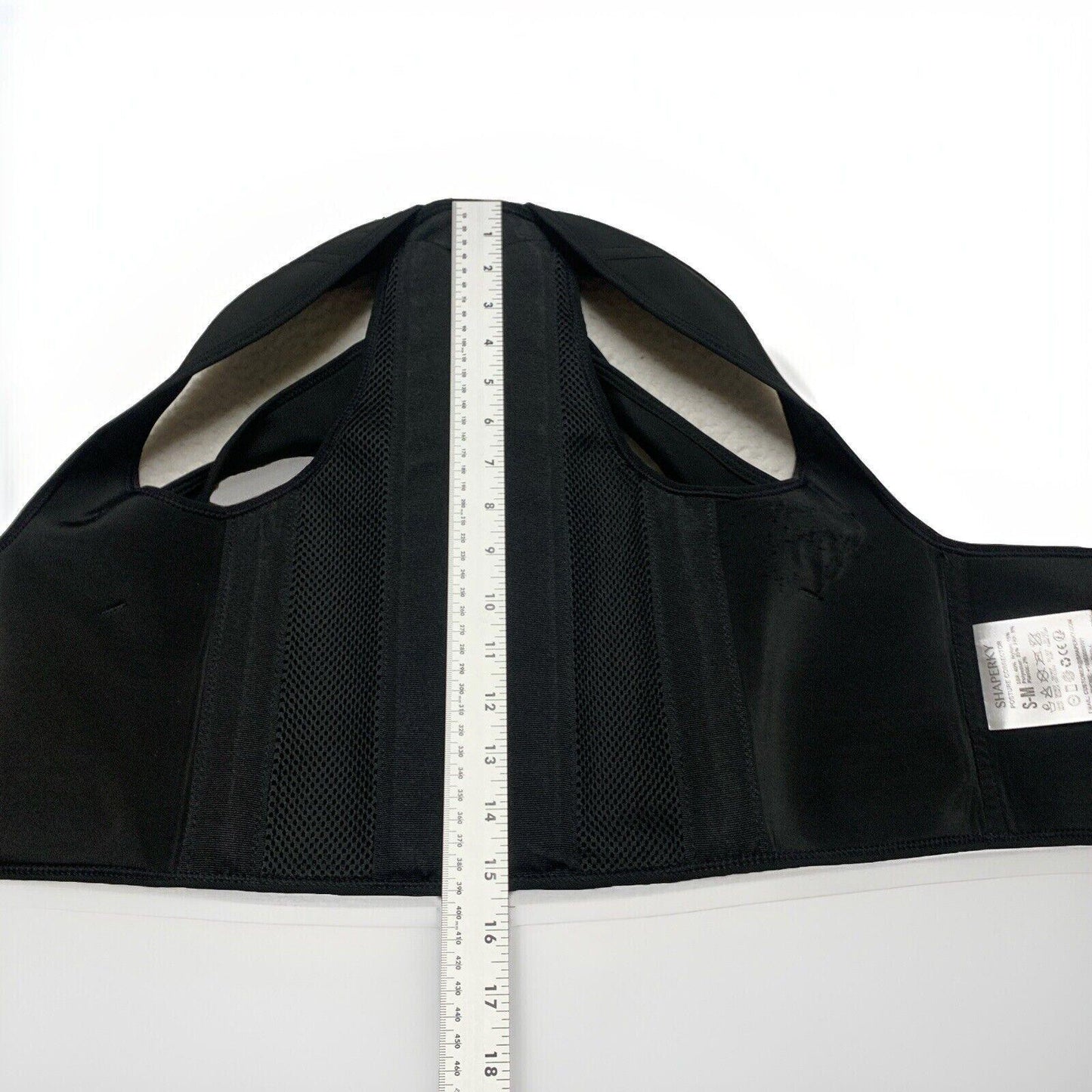Shaperky Unisex Men Women Small-Medium Black Posture Corrector Back Brace