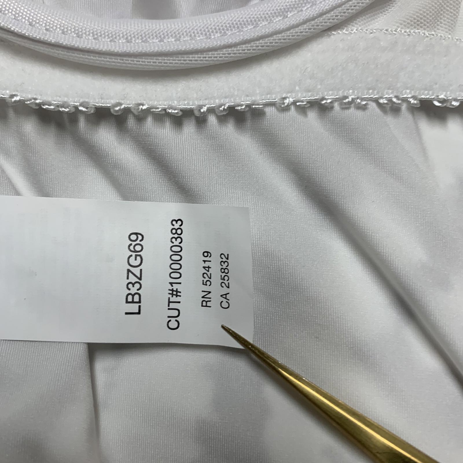 Top tankini con estampado de cebra marrón tostado para mujer La Blanca talla 6 con soporte de sujetador incorporado