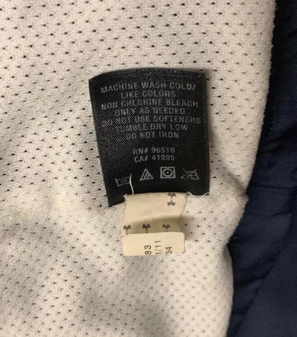 Chaqueta deportiva azul marino XXLarge de Under Armour para hombre