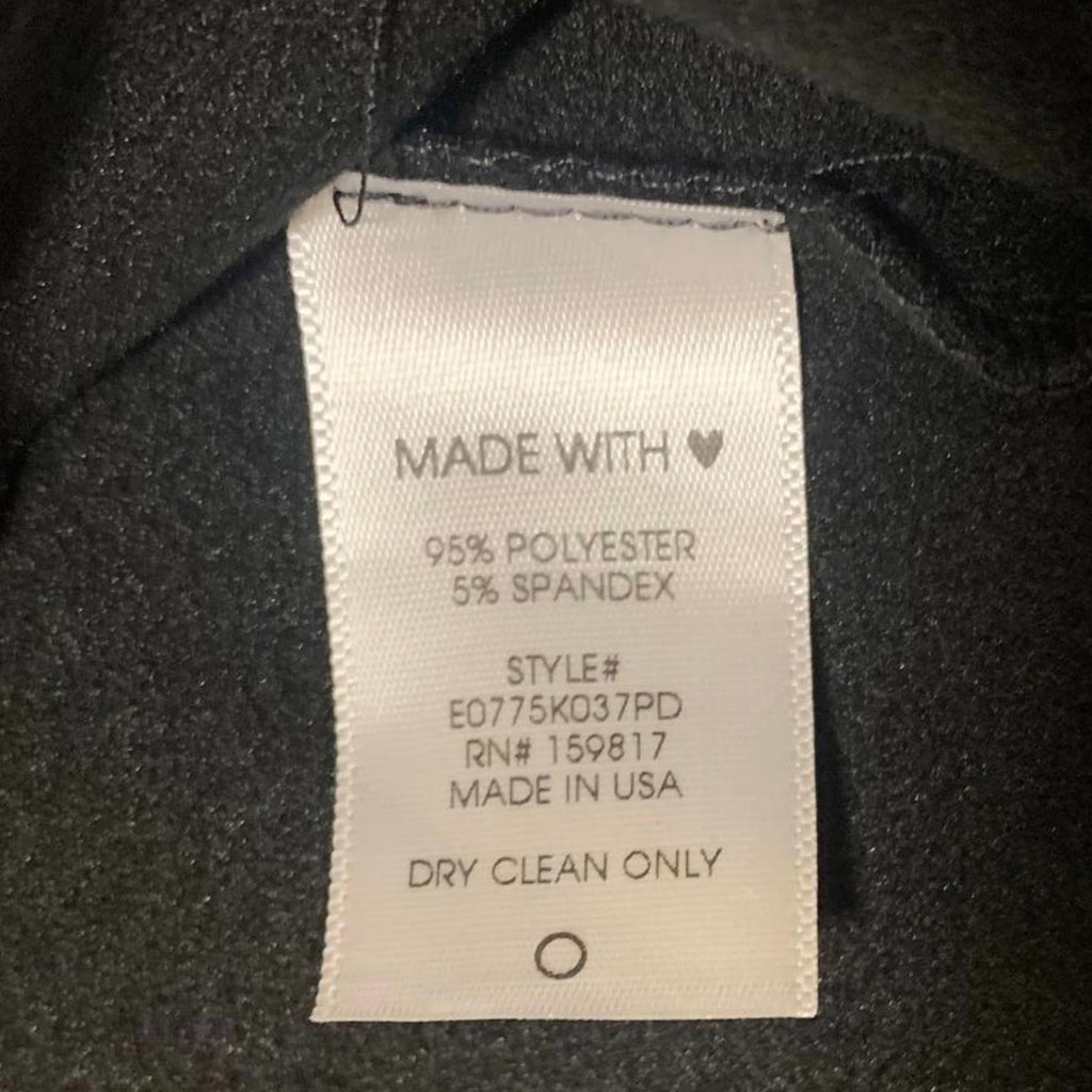 Vestido informal de manga corta con falda de piel sintética Arula para mujer, talla 1X, EE. UU.