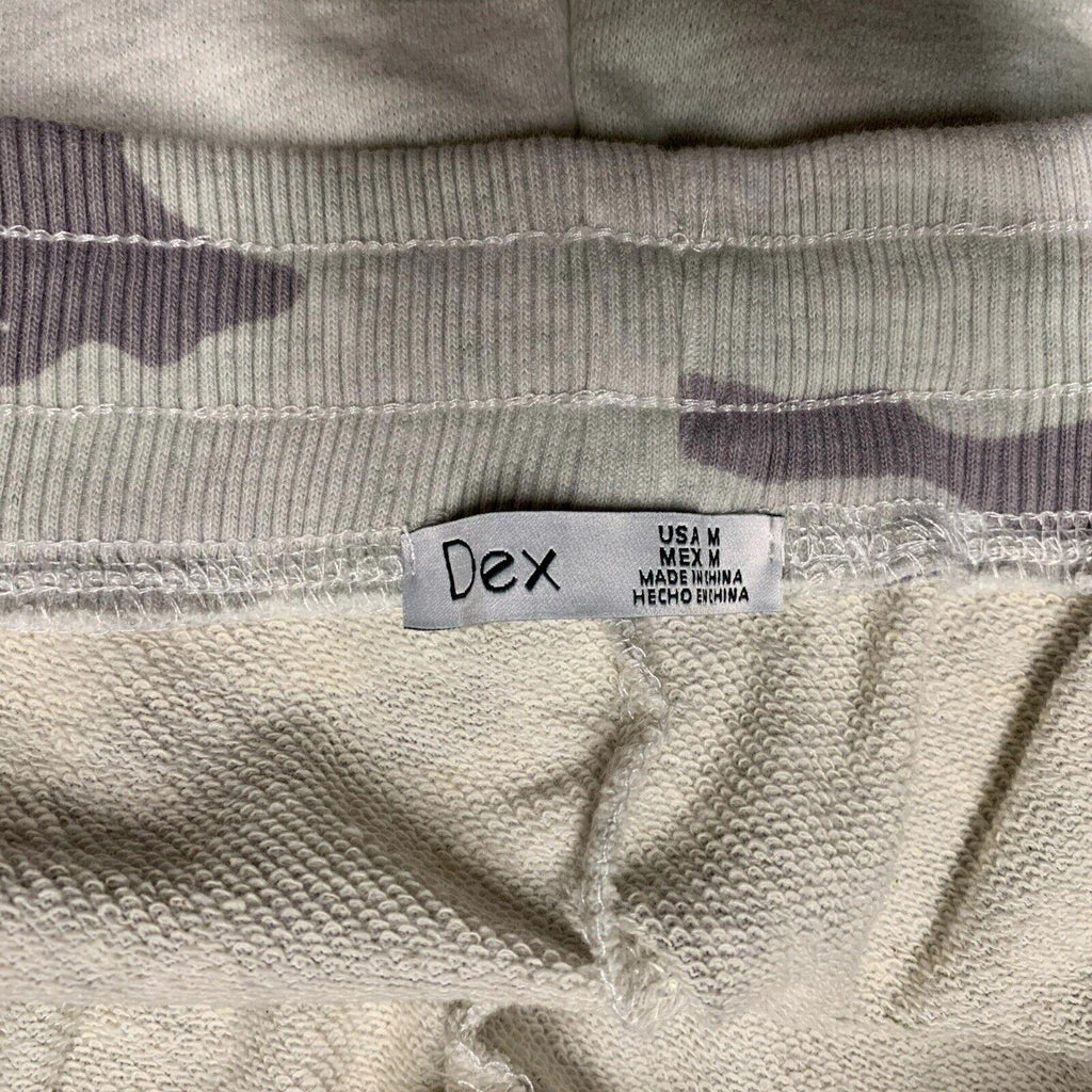 Pantalones deportivos Dex Clothing para mujer, color gris claro, con estampado de camuflaje