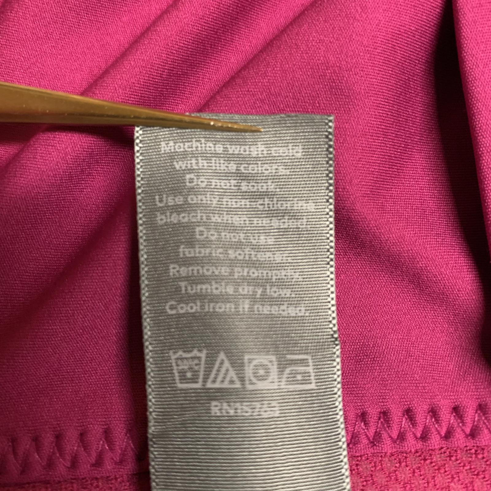 Camiseta deportiva sin mangas fucsia Champion para mujer talla XL