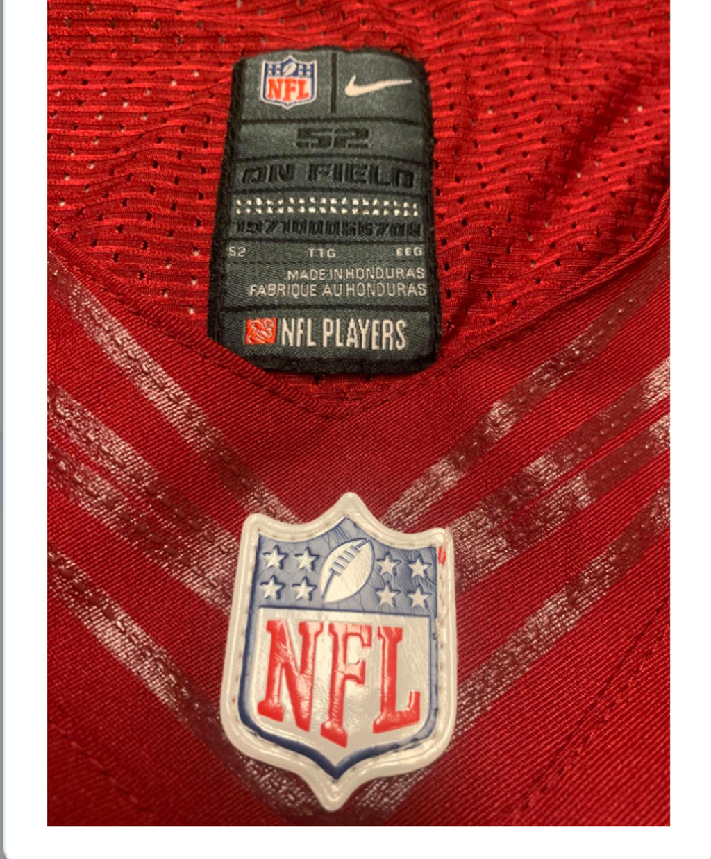 Camiseta Nike de Robert Griffin III # 10, talla 52, Washington Redskins, NFL RGIII para hombre