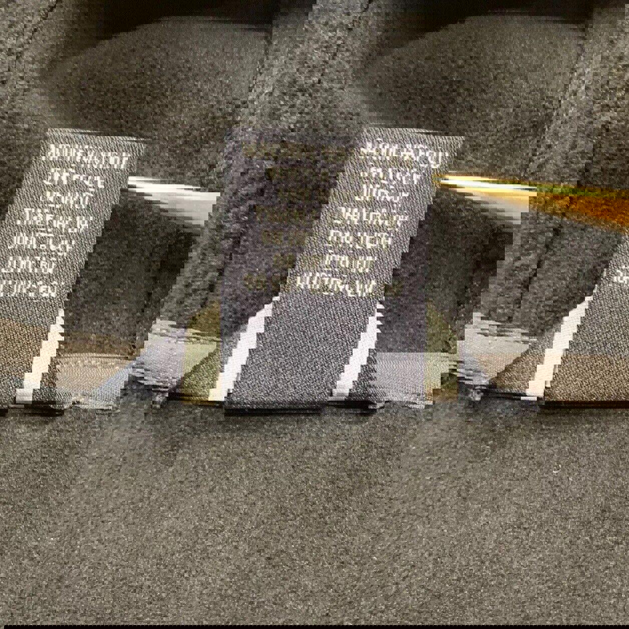 Chaqueta de golf Landway para hombre, con capucha, forro polar, cierre completo y caparazón blando, color azul marino/gris, talla mediana