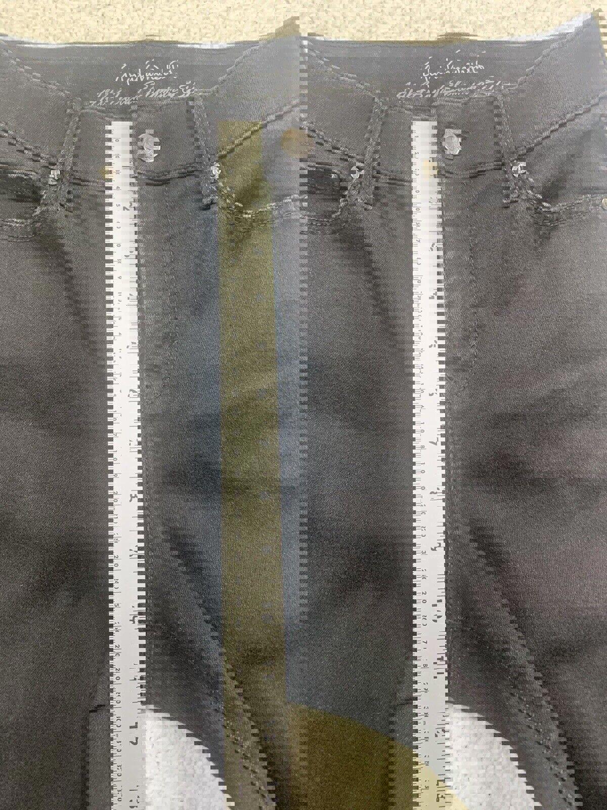 Gloria Vanderbilt Jeans para mujer talla 6, negros, ajustados y con curvas