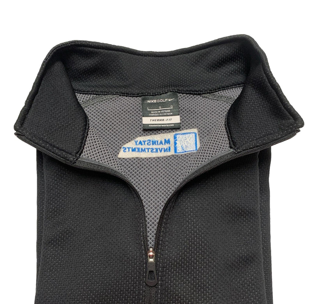 Suéter Nike Golf Therma Fit para hombre, talla L, jaspeado, con cremallera de 1/4, NY Life