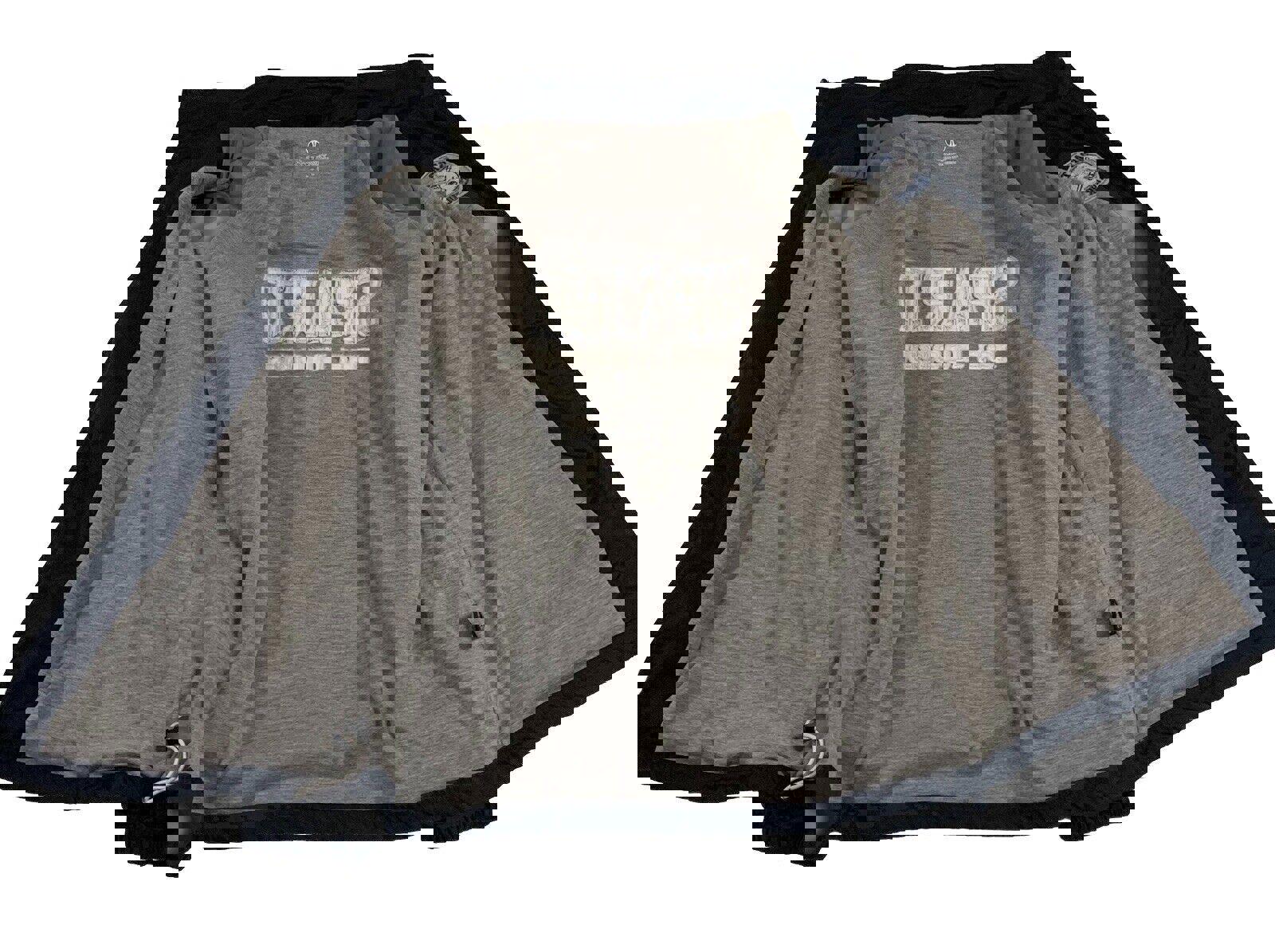 Chaqueta cortavientos con forro Holloway para hombre, talla L, azul marino, Sparta, hockey sobre hielo, cremallera completa