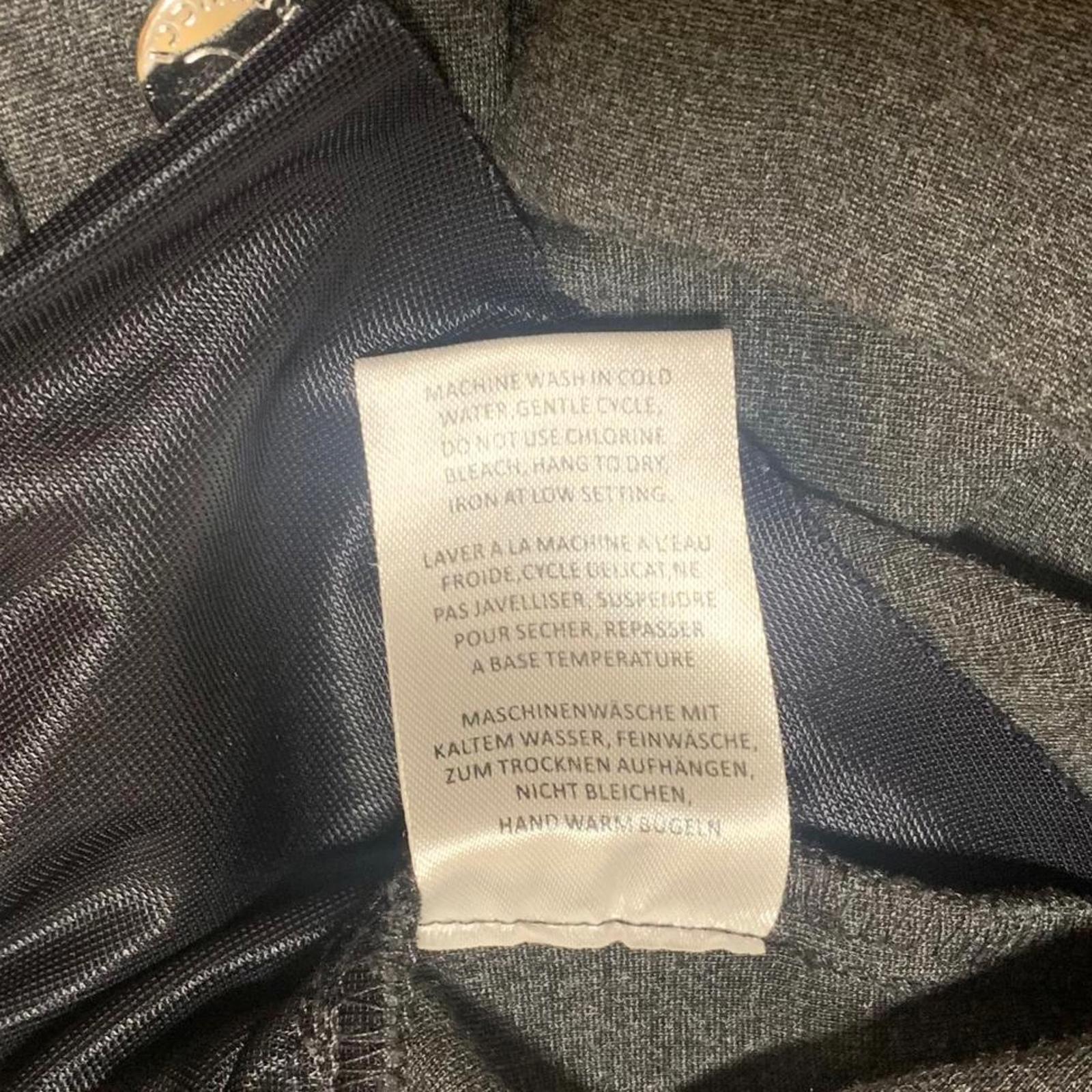 Pantalones casuales Rekucci para mujer, talla 18W, gris oscuro, ancho 40 x 29,5