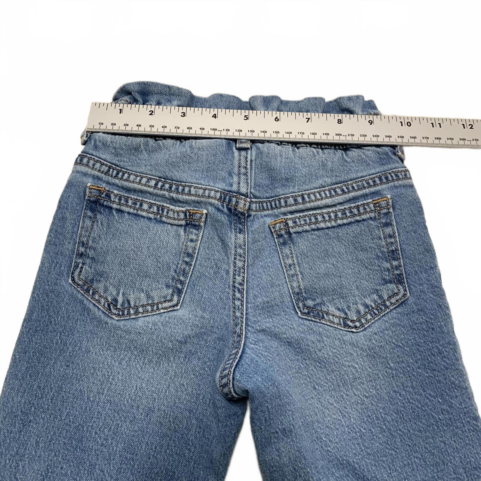 Vaqueros Gap Kids 'Just Like Mom' talla 5 para niñas, ancho 18 x largo 17 cm (talla real)