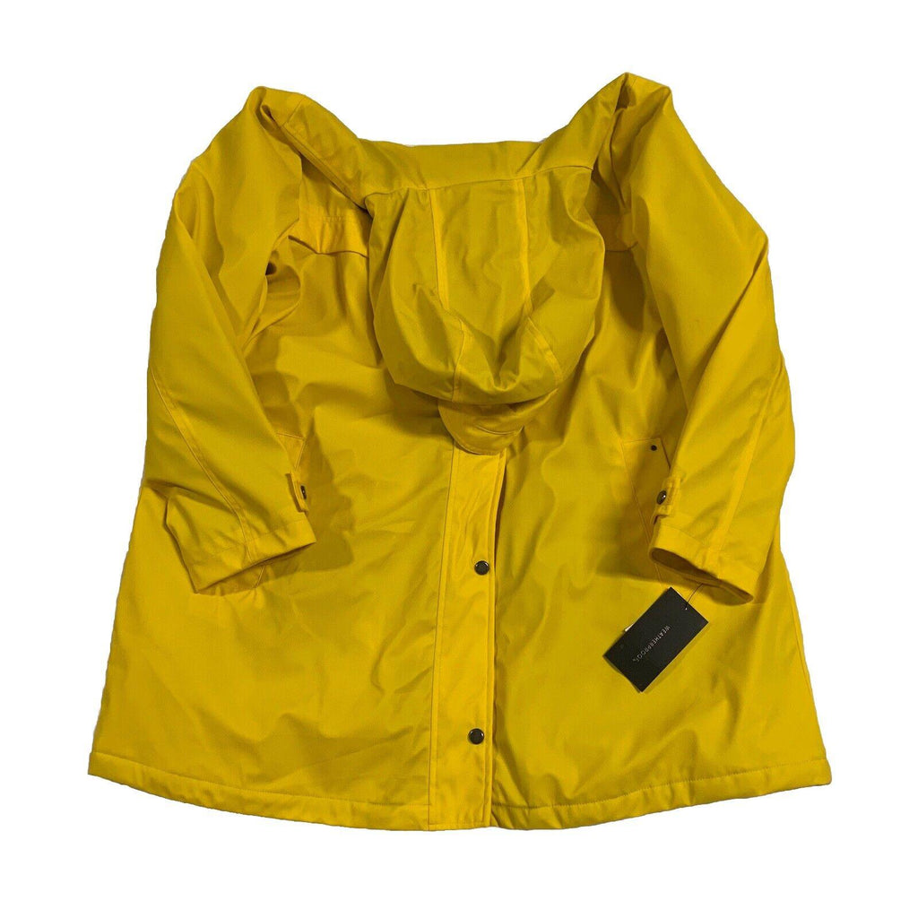 Chaqueta impermeable para hombre con diseño de girasol, talla 2XL, color amarillo, nuevo en embalaje original