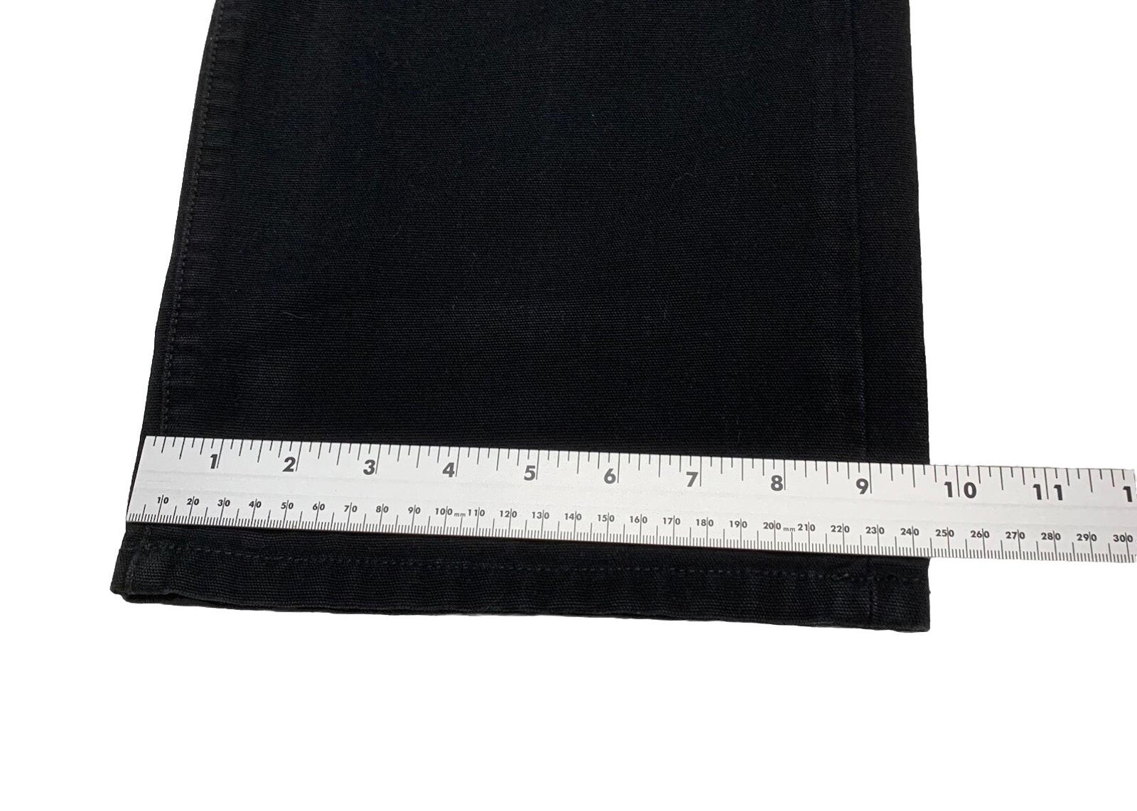 Vaqueros Ben Sherman para hombre, talla W34, cierre de botones, color negro, 34 x 32, fabricados en Italia.