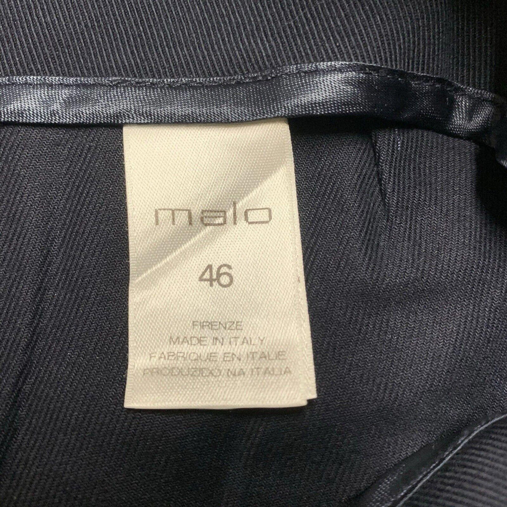 Pantalones capri para mujer Malo SPA Firenze, talla 46, azul marino