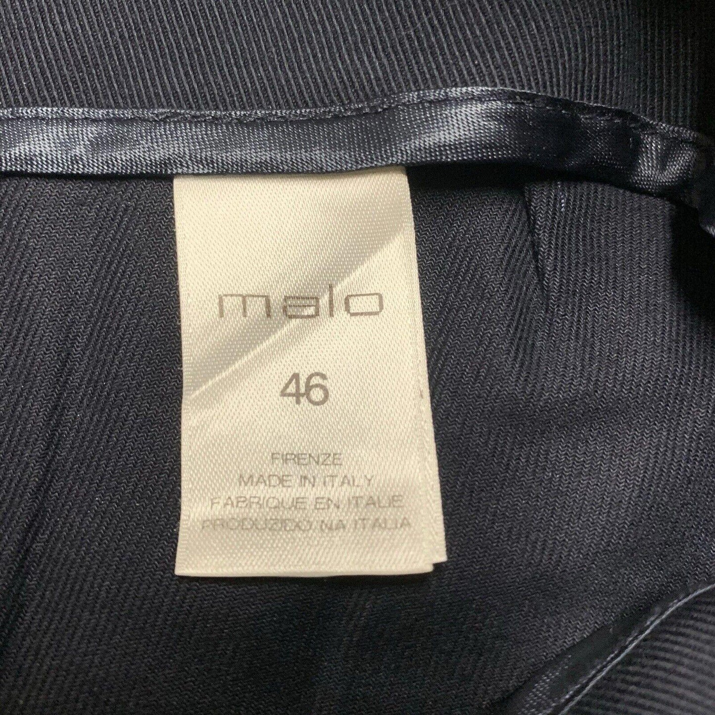 Malo SPA Firenze Women's Capri Pants Size 46 Navy Blue