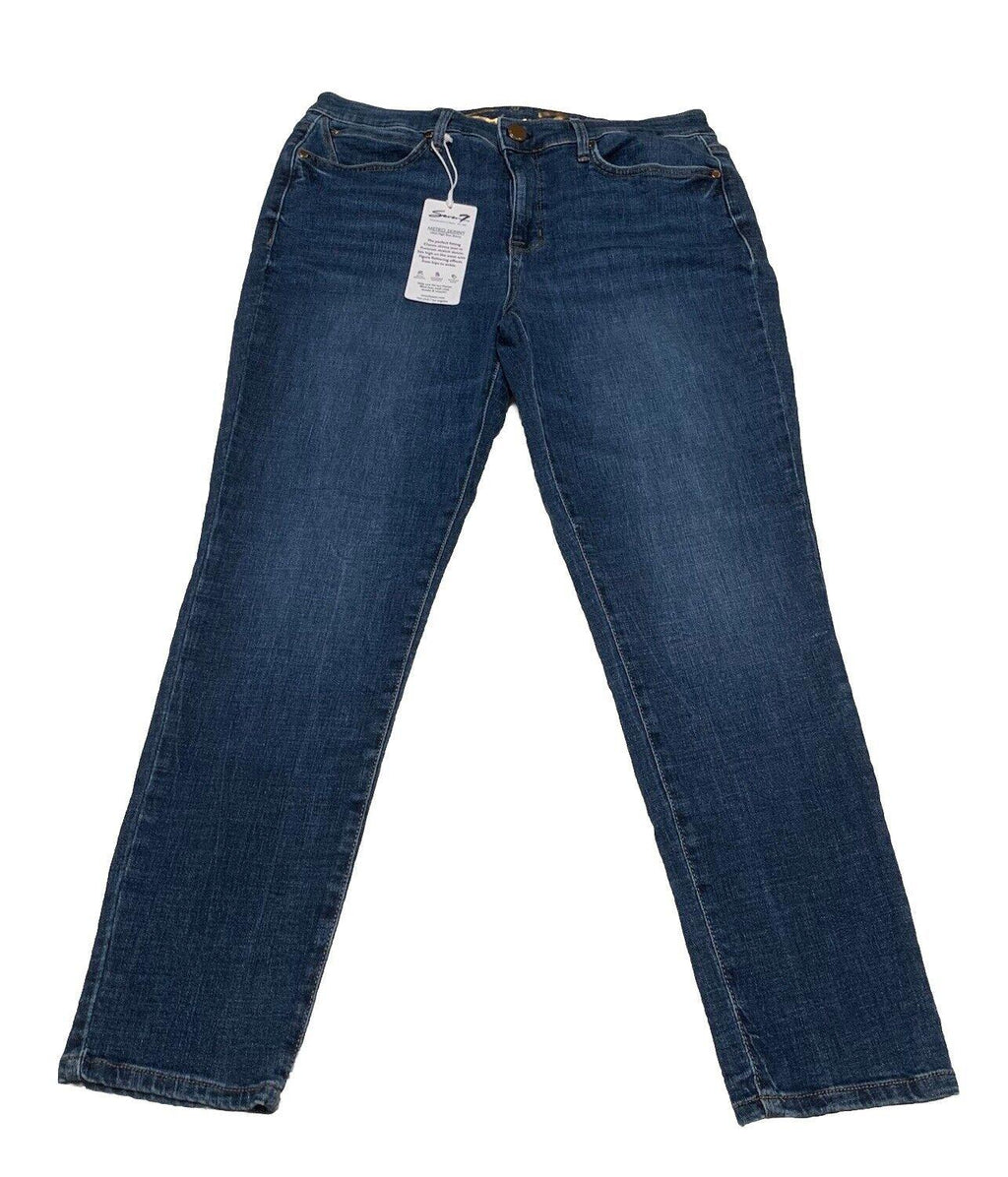 Vaqueros ajustados de tiro ultraalto Seven7 Metro