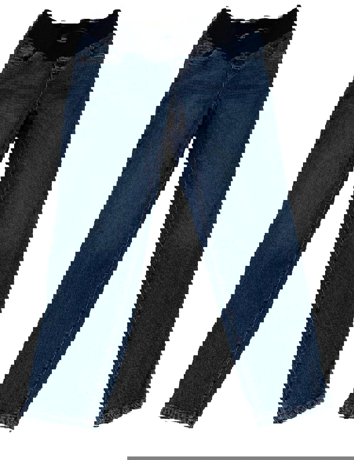 Vaqueros rectos azules de maternidad Old Navy OG talla 8 - Ajuste cómodo