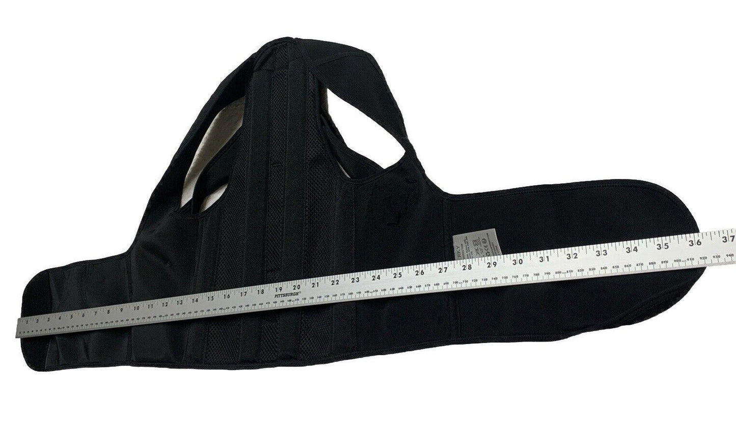 Shaperky Unisex Men Women Small-Medium Black Posture Corrector Back Brace