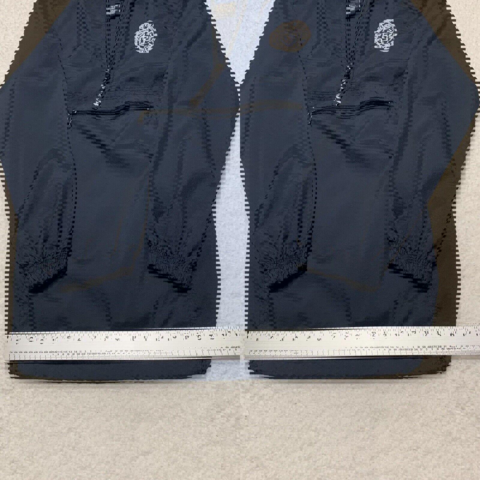 Chaqueta impermeable Charles River Pack-N-Go Pullon, cortavientos, para jóvenes, talla L 14-16, azul marino